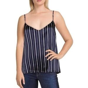 L'agence Jane Stripe Cami Top Blue White Stripe